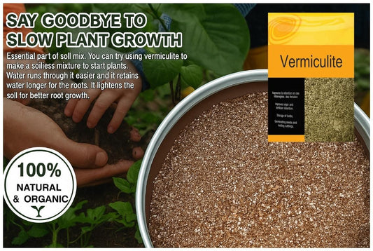 Vermiculite for Garden Soil Moisture and Plant Growth 400gm