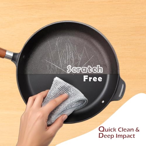 Buy 10 Get 10 Free Multifunctional Non Scratch Wire Dishcloth